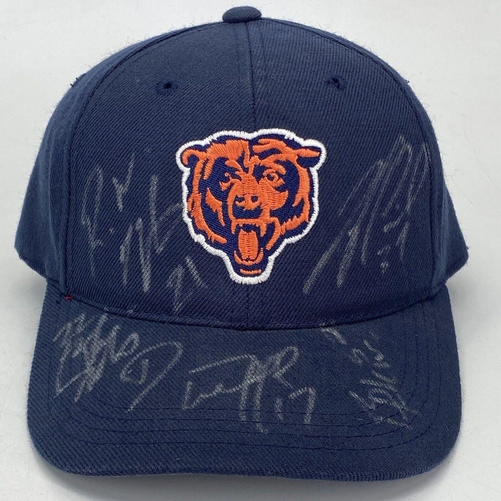 Vintage Sports Specialties Chicago Bears Snapback Hat Autographed‎ Signed
